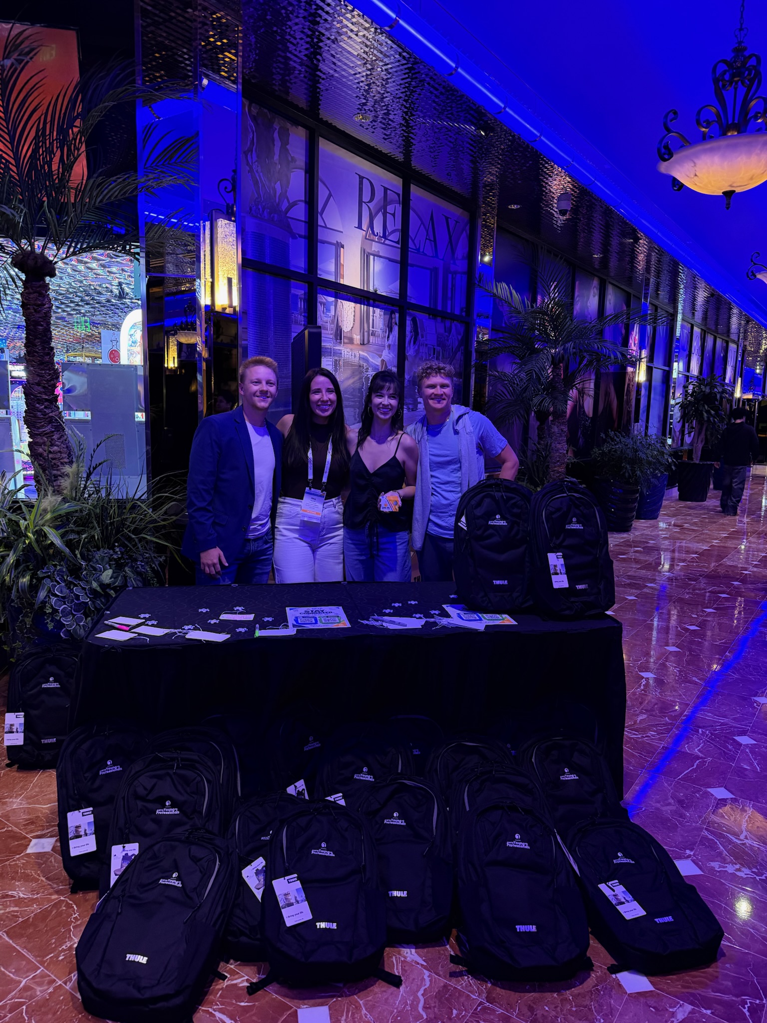Young professionals competing at the HFTP Young Professionals Meet-up